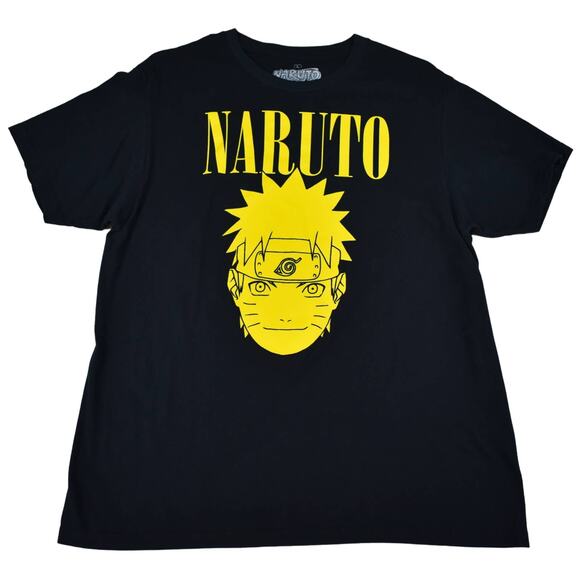 Naruto Shippuden black anime short sleeve t-shirt by Ripple Junction size large - Picture 1 of 5
